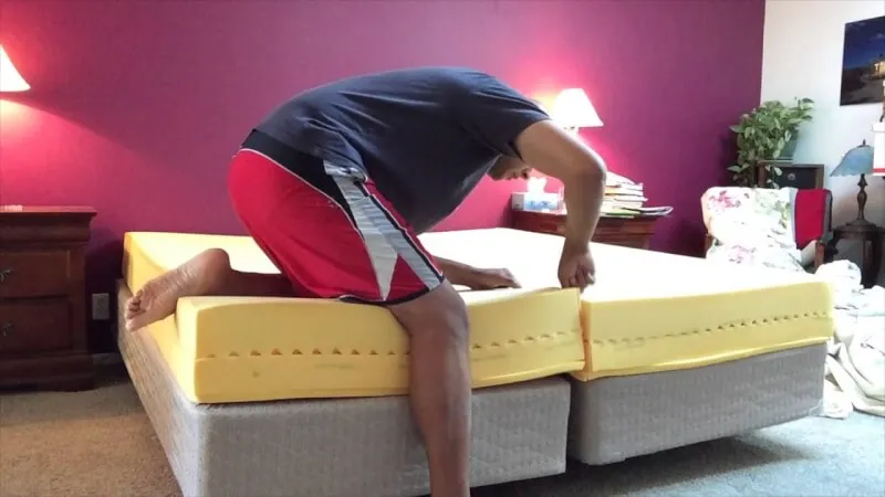 Cutting a Master Bed in Half